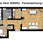 Haus Am Hoevt - 3 * 괴렌